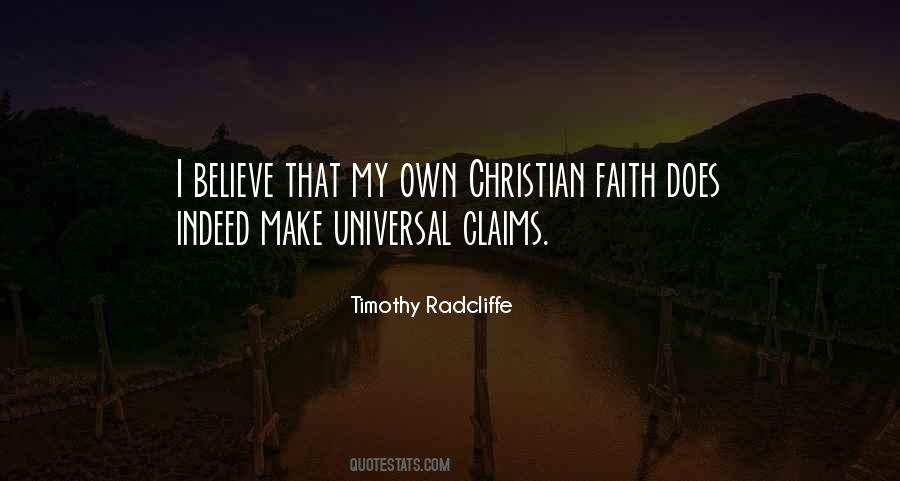 Quotes About Christian Faith #1392625