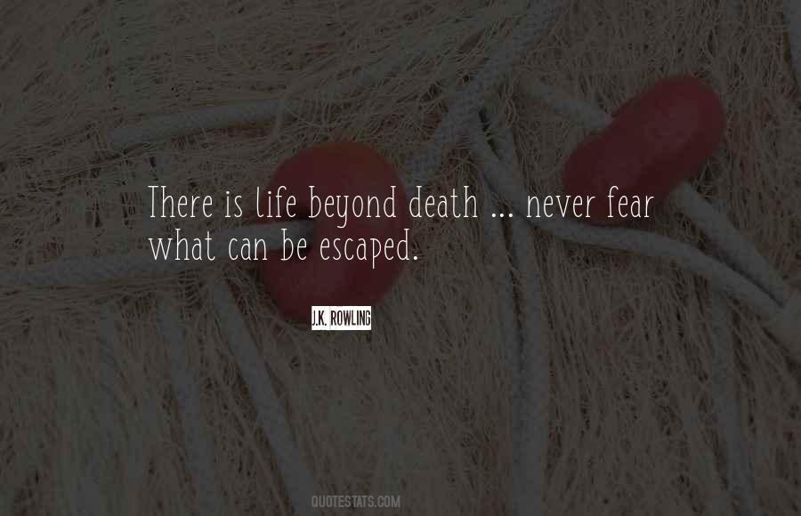 Quotes About Life Beyond Death #653508
