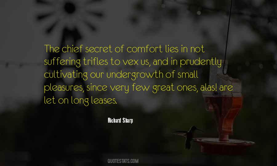 Quotes About Small Pleasures #1804073