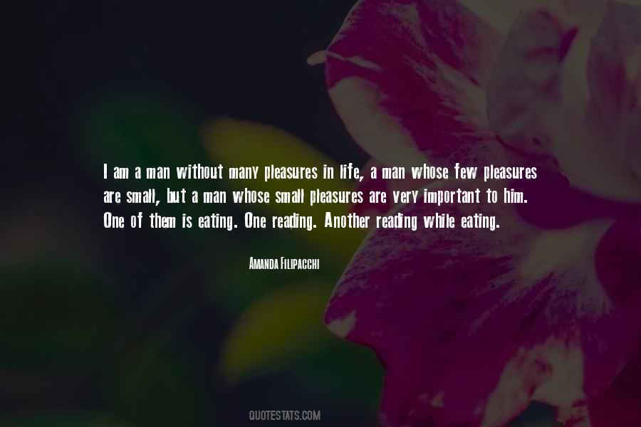 Quotes About Small Pleasures #461228