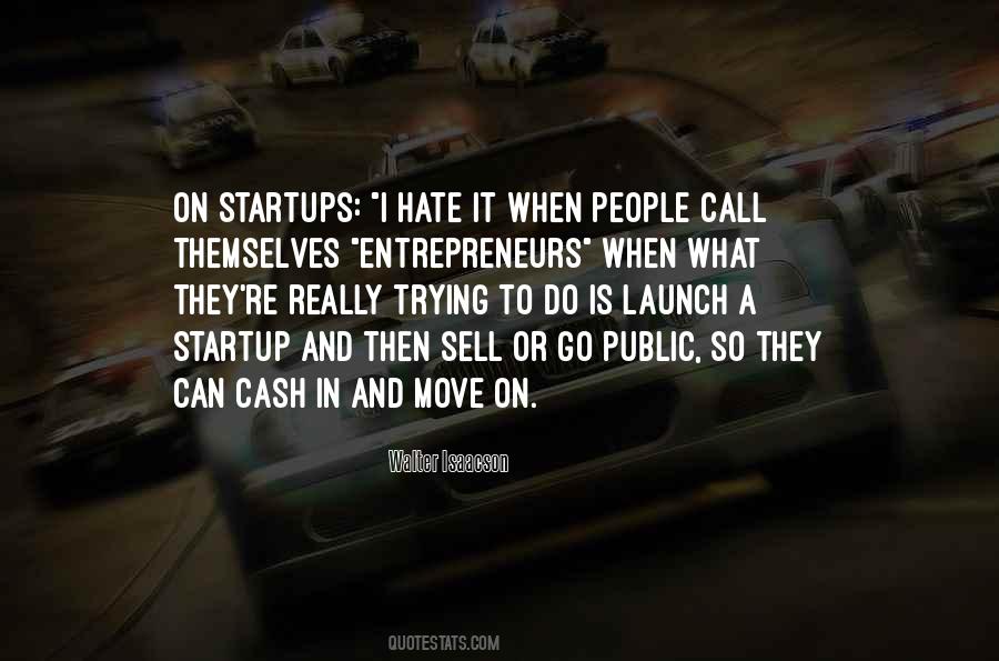 Quotes About A Startup #1136805