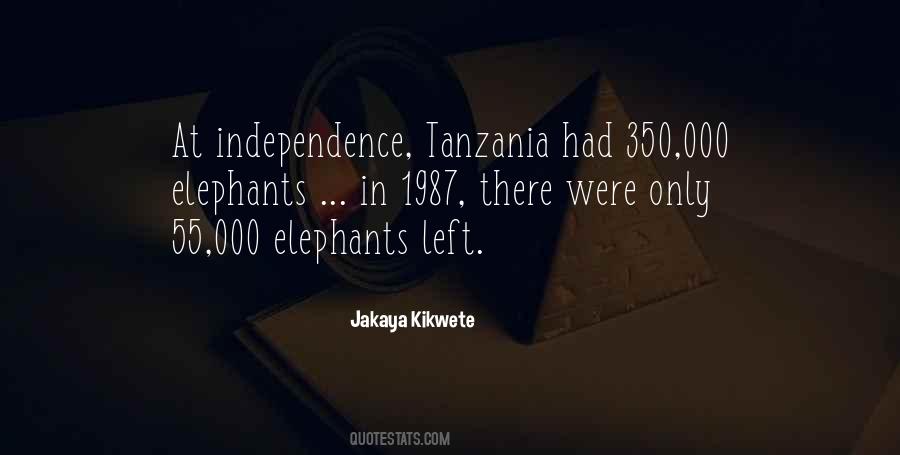 Quotes About Tanzania #314860