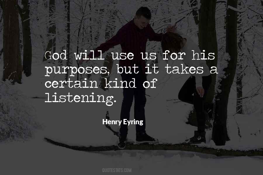 God Listening Quotes #1116972