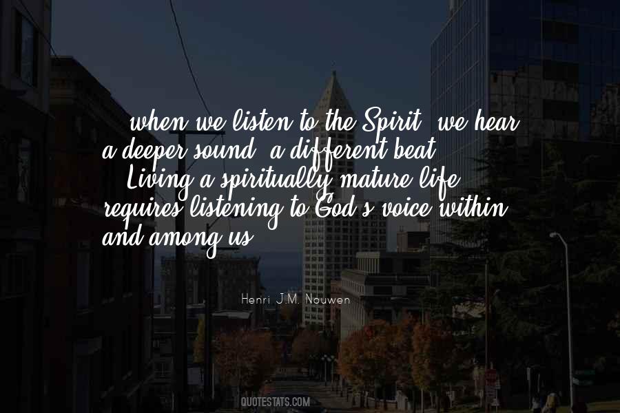 God Listening Quotes #372362