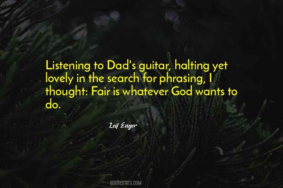 God Listening Quotes #822459