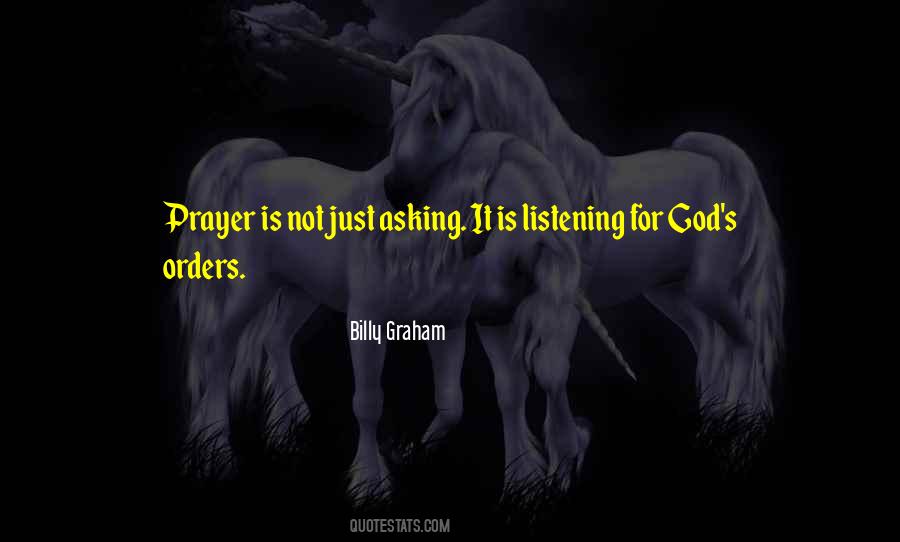 God Listening Quotes #825239