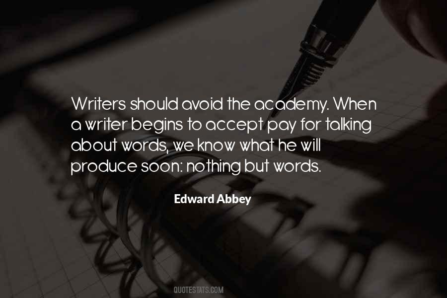 Quotes About The Academy #1353065