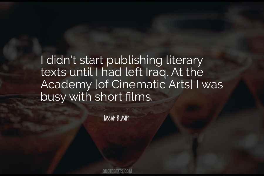 Quotes About The Academy #1562317