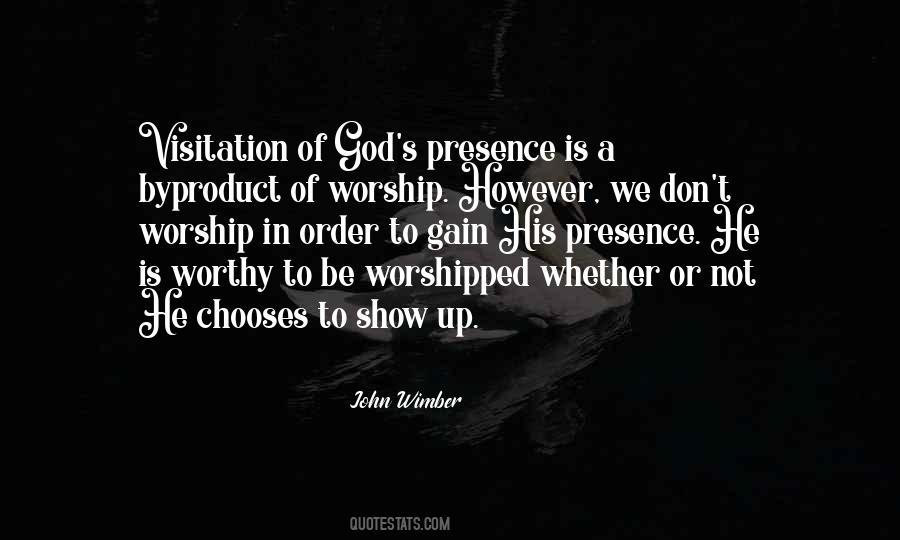 Quotes About Being Worshipped #435056