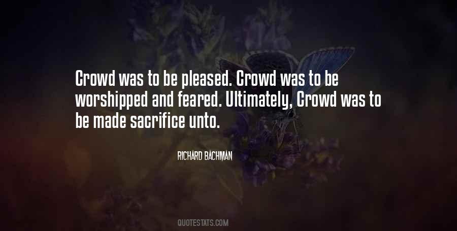 Quotes About Being Worshipped #530914