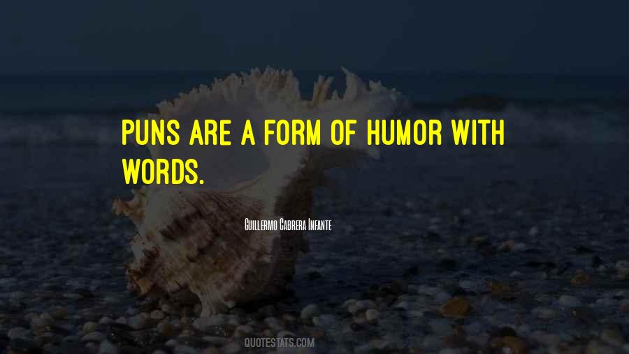 Quotes About Puns #1022513