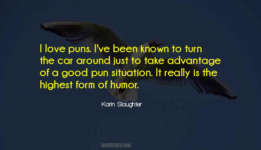 Quotes About Puns #1304813