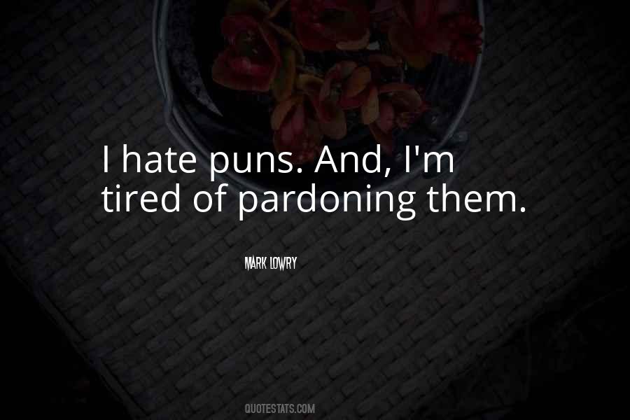 Quotes About Puns #403608