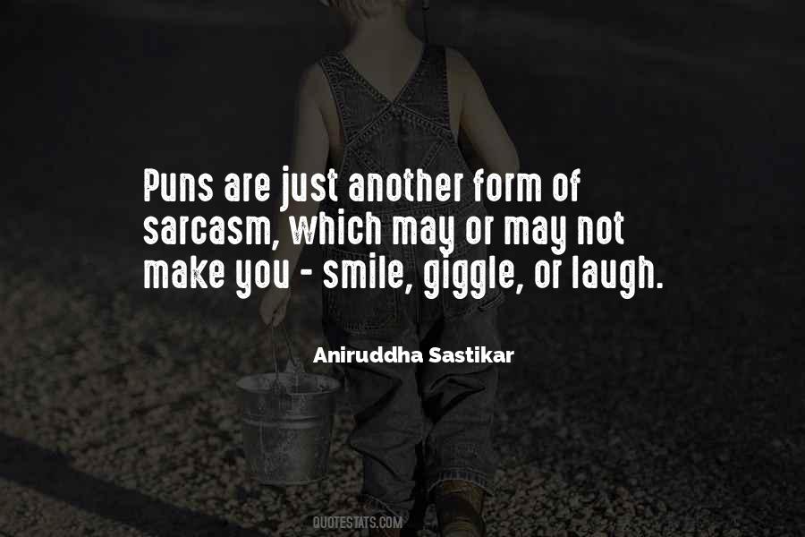 Quotes About Puns #99554