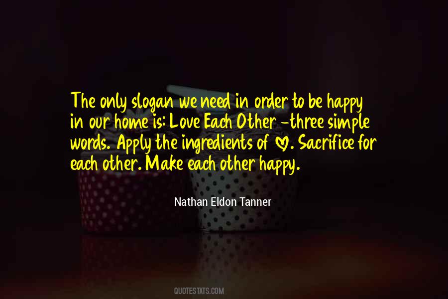 Ingredients Love Quotes #1513829