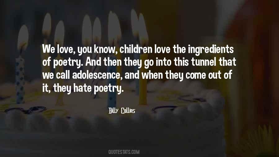 Ingredients Love Quotes #558076