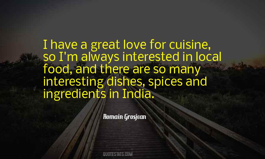 Ingredients Love Quotes #702865
