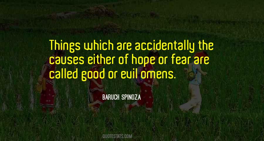 Quotes About Omens #471930