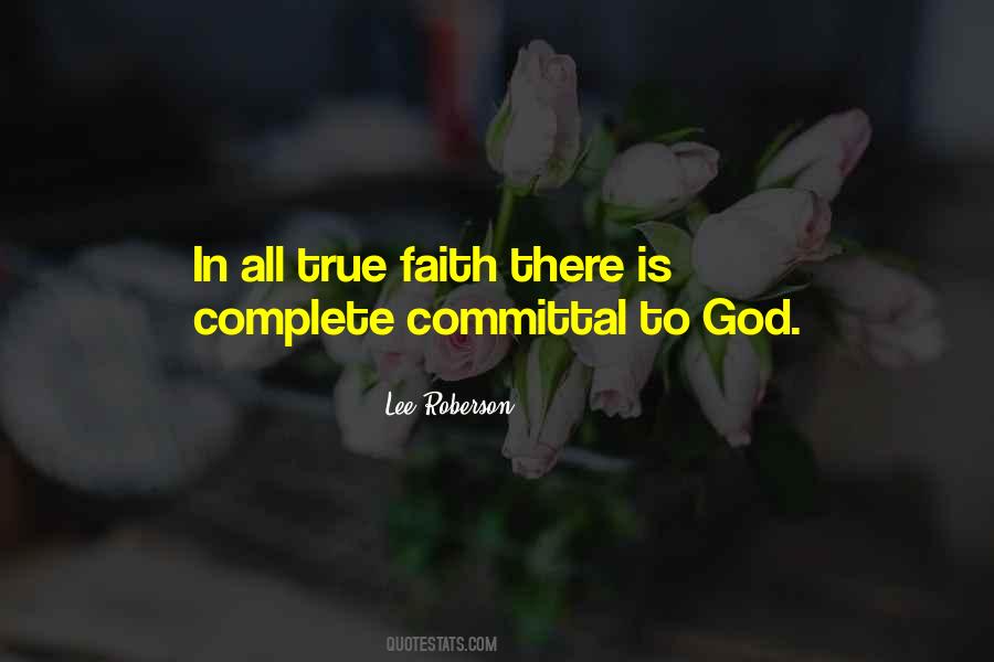 Quotes About Faith To God #7582