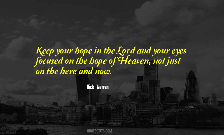 Keep Focused Quotes #107188