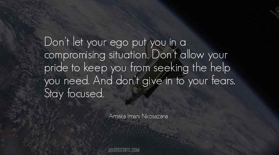 Keep Focused Quotes #1732463