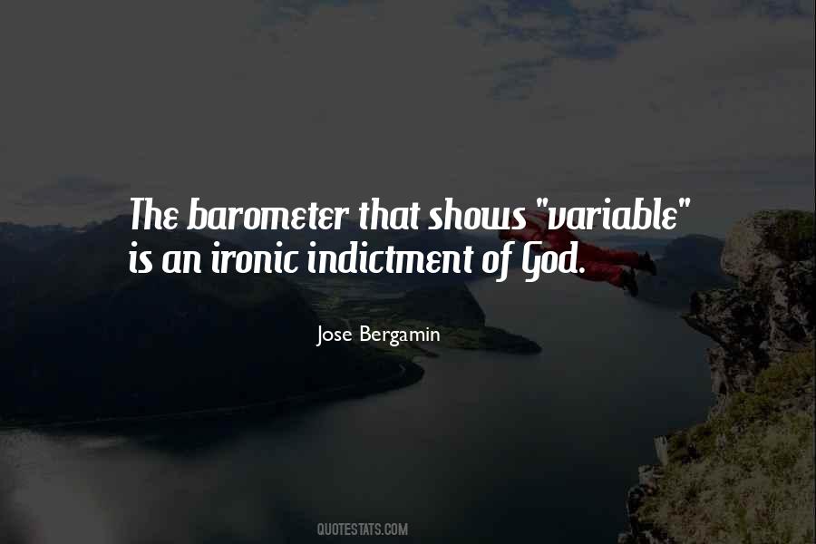 Quotes About Barometer #1475885