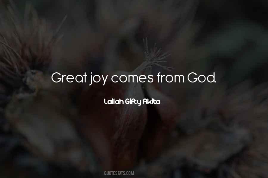 Great Joy Quotes #1571508