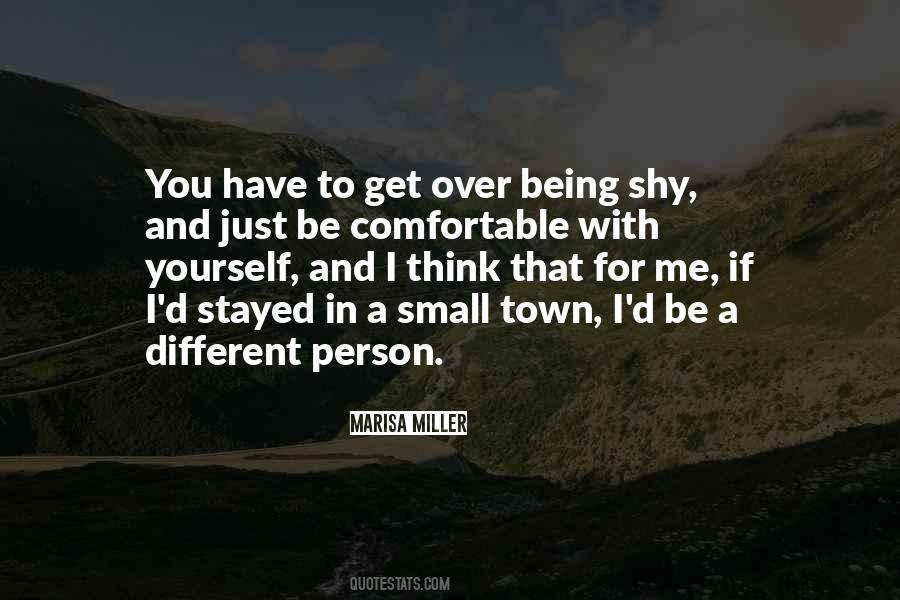 Quotes About A Small Town #111973