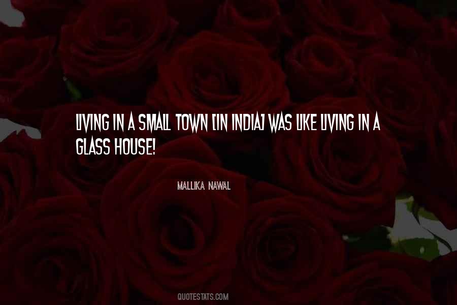 Quotes About A Small Town #314399