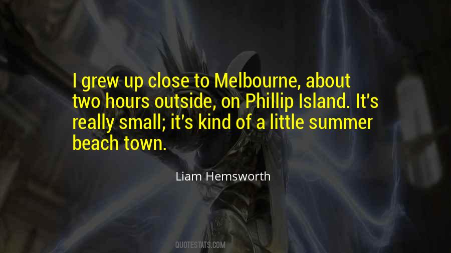 Quotes About A Small Town #357086