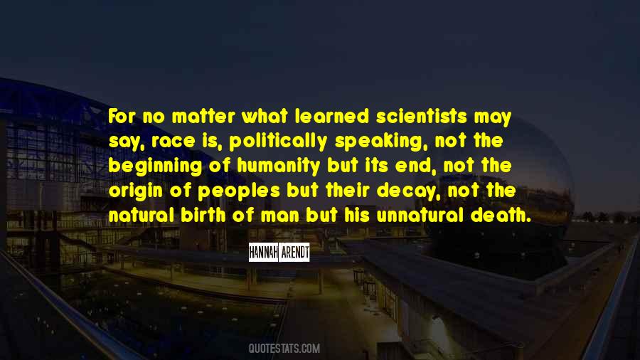 End Of Man Quotes #285096