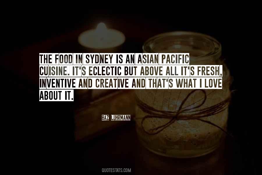 Quotes About Asian Cuisine #1108330