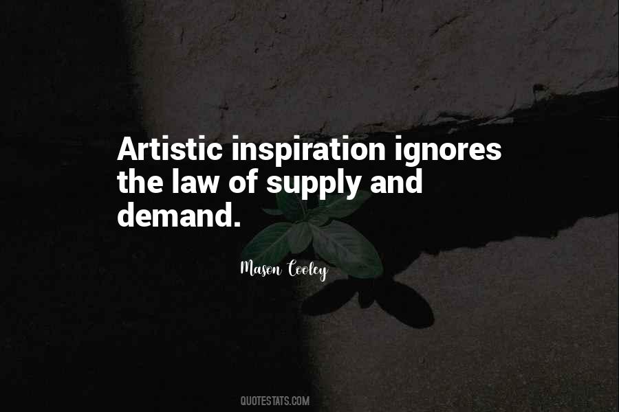 Quotes About Law Of Demand #1524628