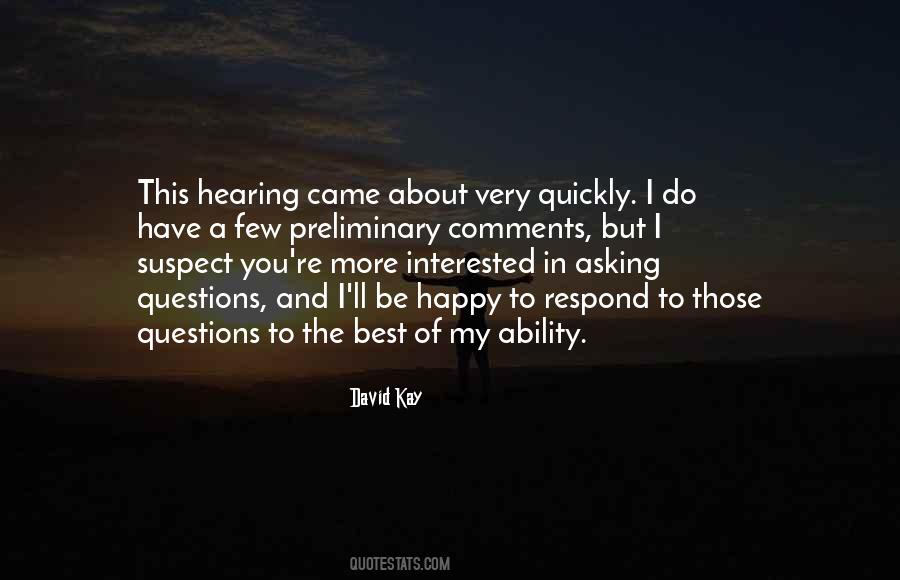 Quotes About Asking Questions #1134914