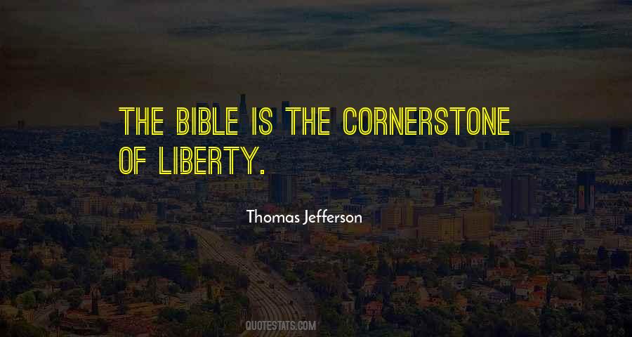 Quotes About Cornerstones #749384 Quotes About Cornerstones #749384