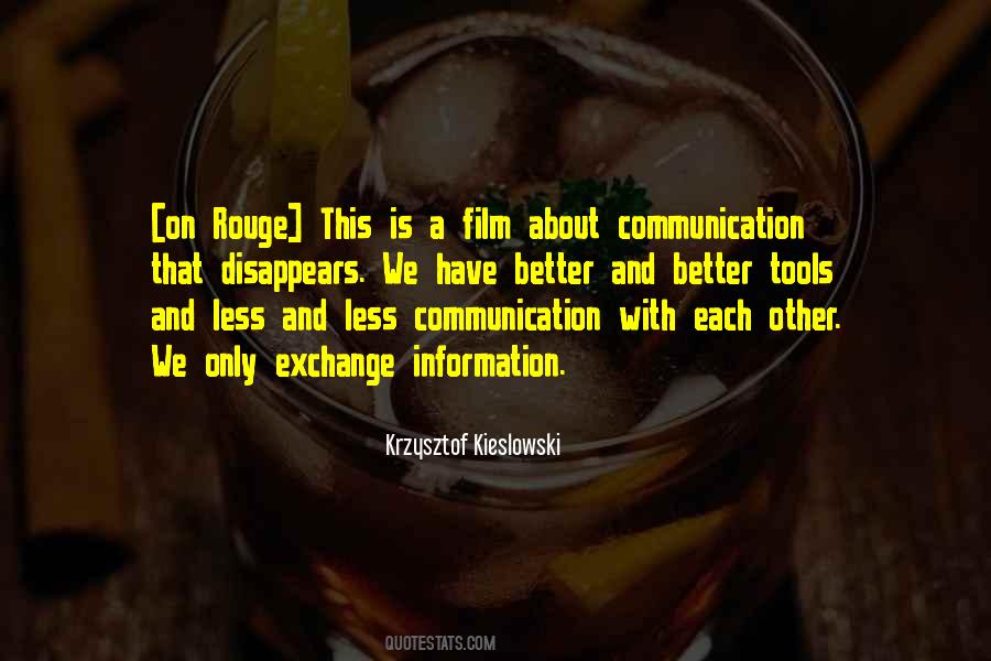 Quotes About Communication Tools #210127