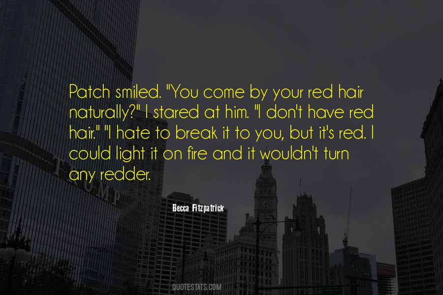 Quotes About Red Hair #1051885