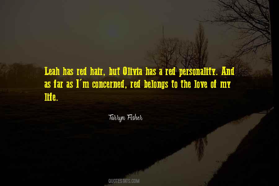 Quotes About Red Hair #1288007