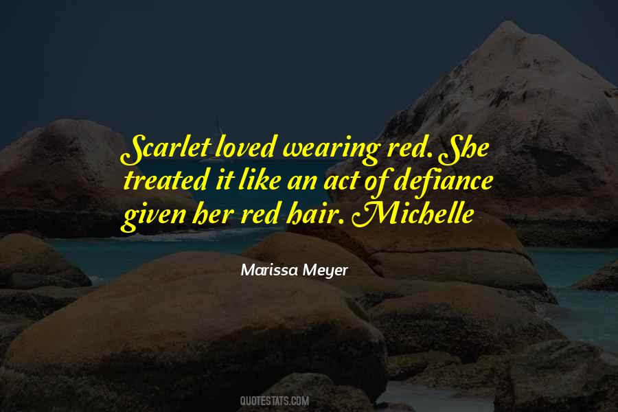 Quotes About Red Hair #1330937