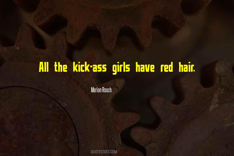 Quotes About Red Hair #1558327