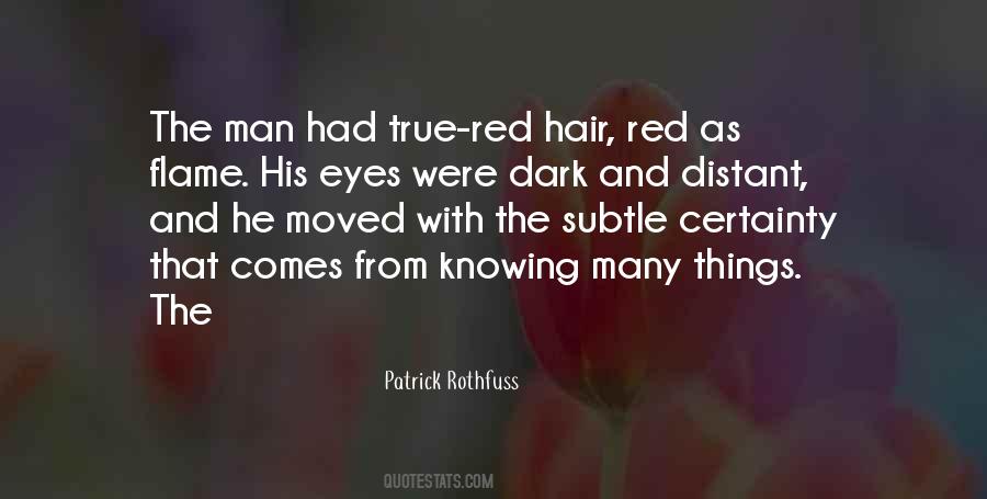 Quotes About Red Hair #267592