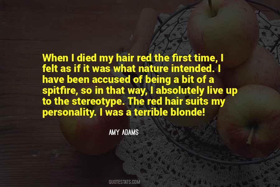 Quotes About Red Hair #840331