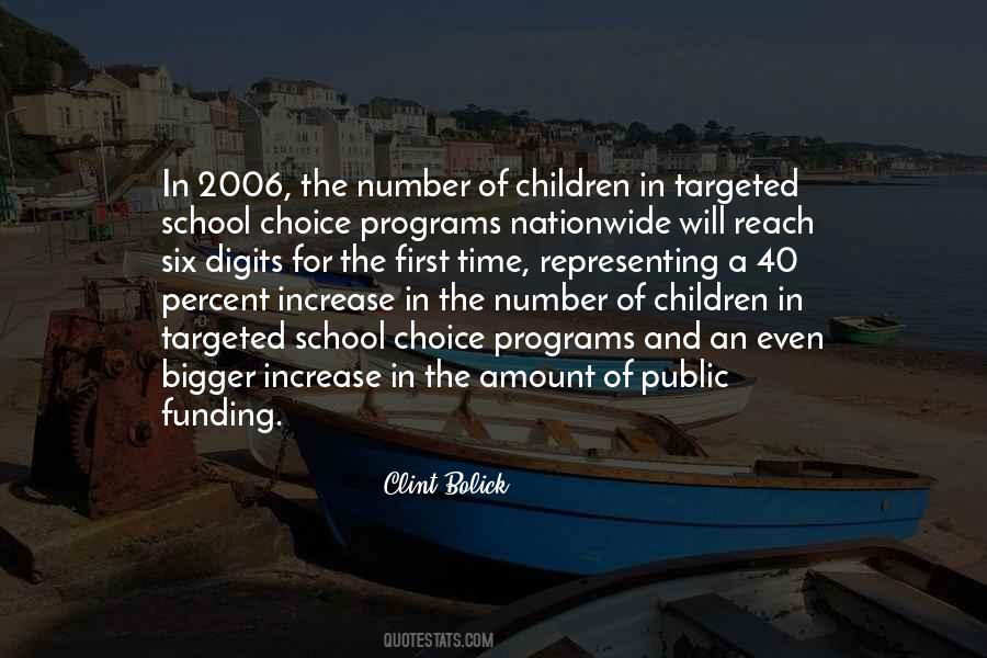 Quotes About School Funding #294763