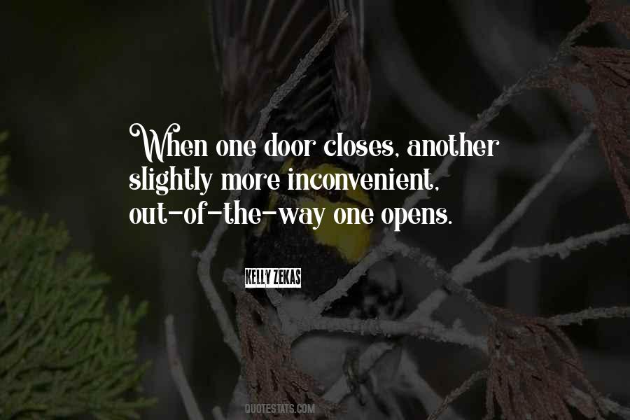 When One Door Closes Another Opens Quotes #1539549