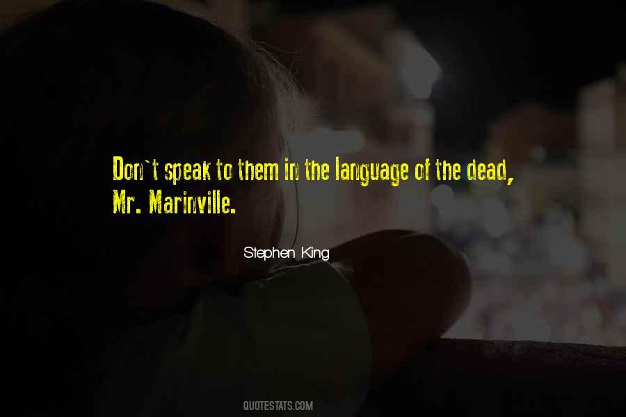 Dead Language Quotes #8843