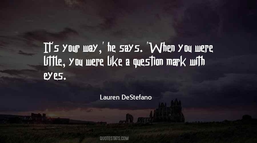 Question Mark With Quotes #1263867