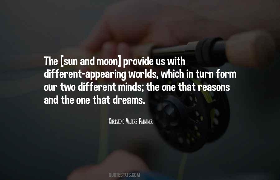 Quotes About Moon And Sun #116639