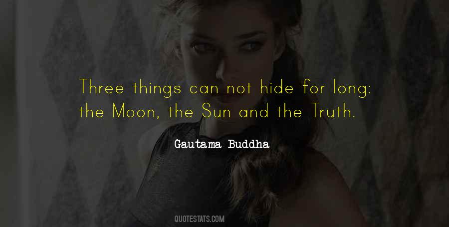 Quotes About Moon And Sun #83062