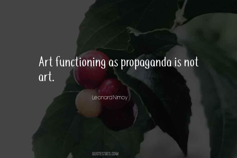 Propaganda Art Quotes #1548546