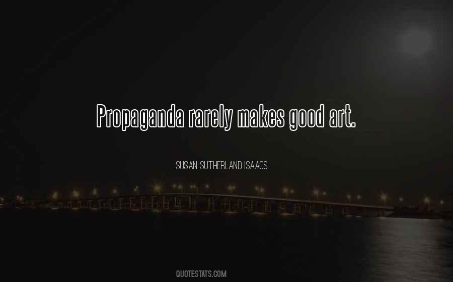 Propaganda Art Quotes #816534
